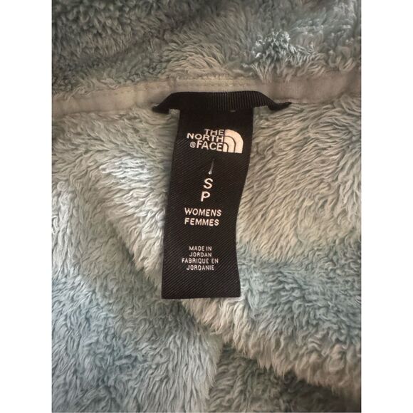 Tnf- north face /northface sea mint green osito fleece Jacket/coat small - Picture 8 of 9